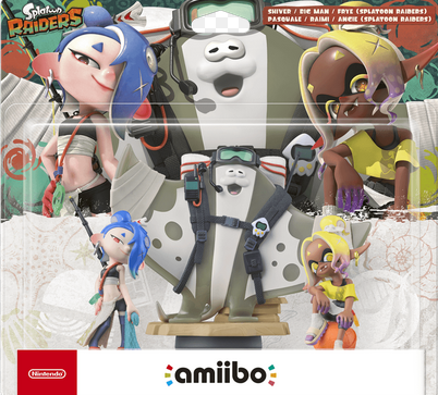 Splatoon Raiders amiibo Shiver Frye Big Man Nintendo