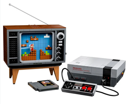 LEGO Nintendo Entertainment System buildable retro console